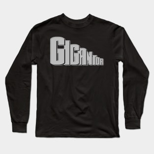 Gigantor Logo Long Sleeve T-Shirt